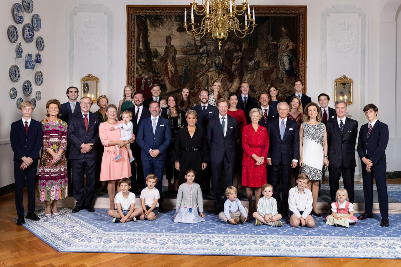 Photo de Famille dans le Château de Berg