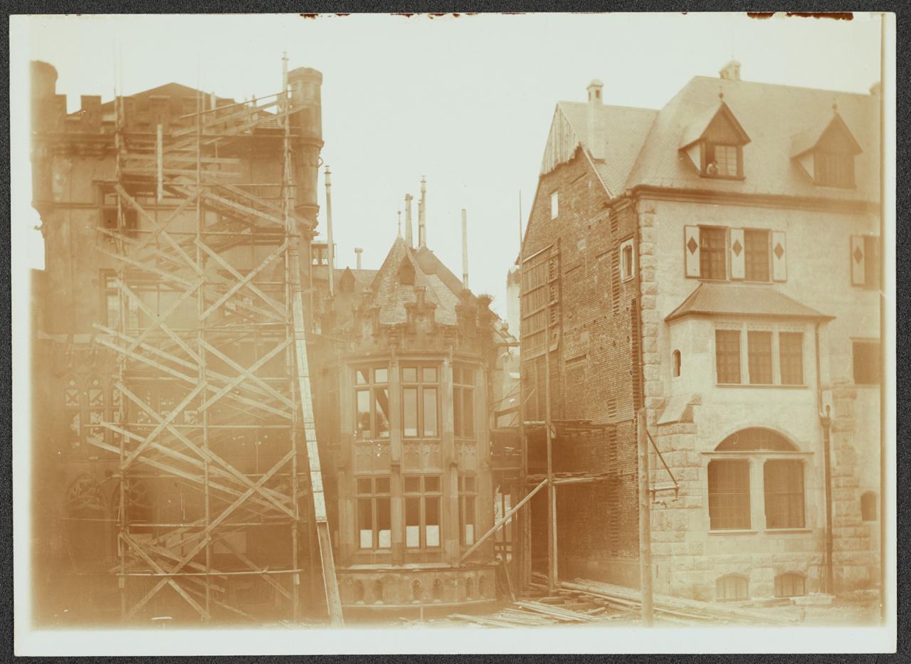 1910 - Démolition de l'ancien Château de Berg