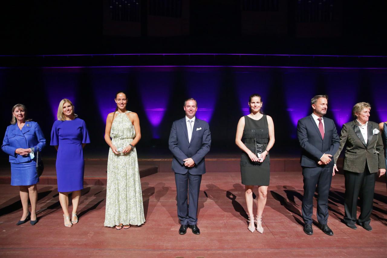 Cérémonie pour le 25e anniversaire de l'Open de Luxembourg