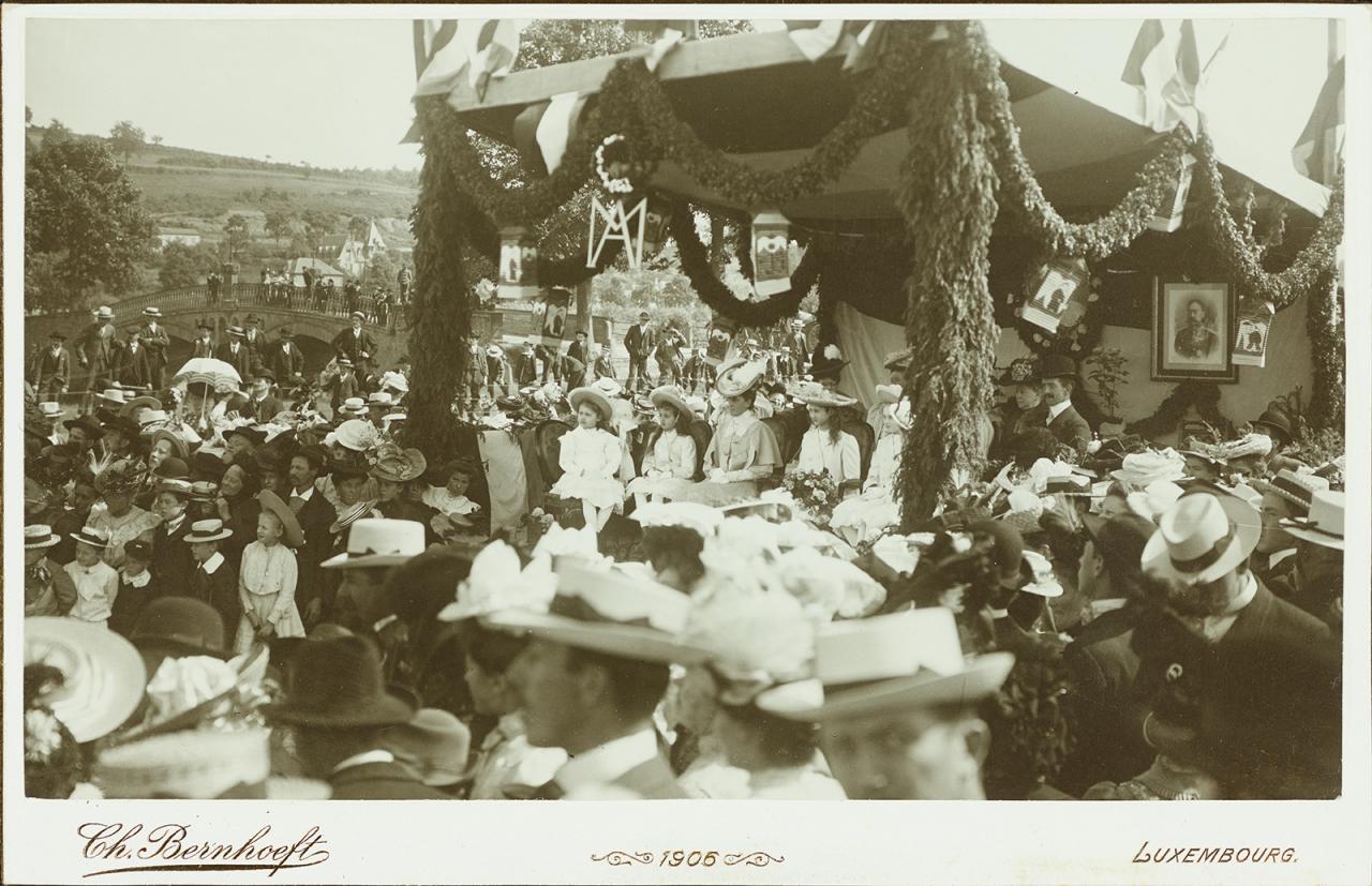 La Famille grand-ducale en 1906