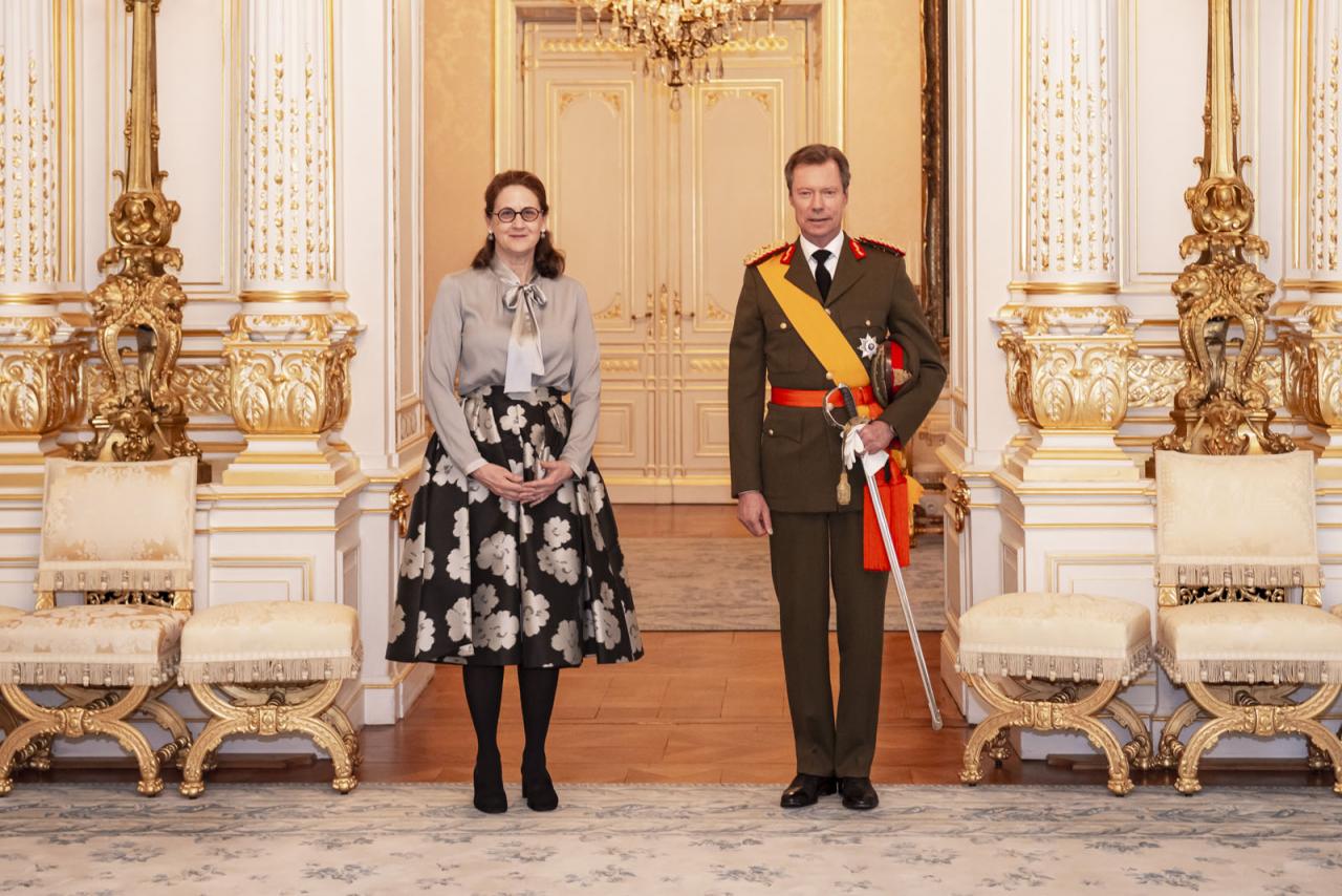 Le Grand-Duc et Son Excellence Madame Annika MOLIN HELLGREN
