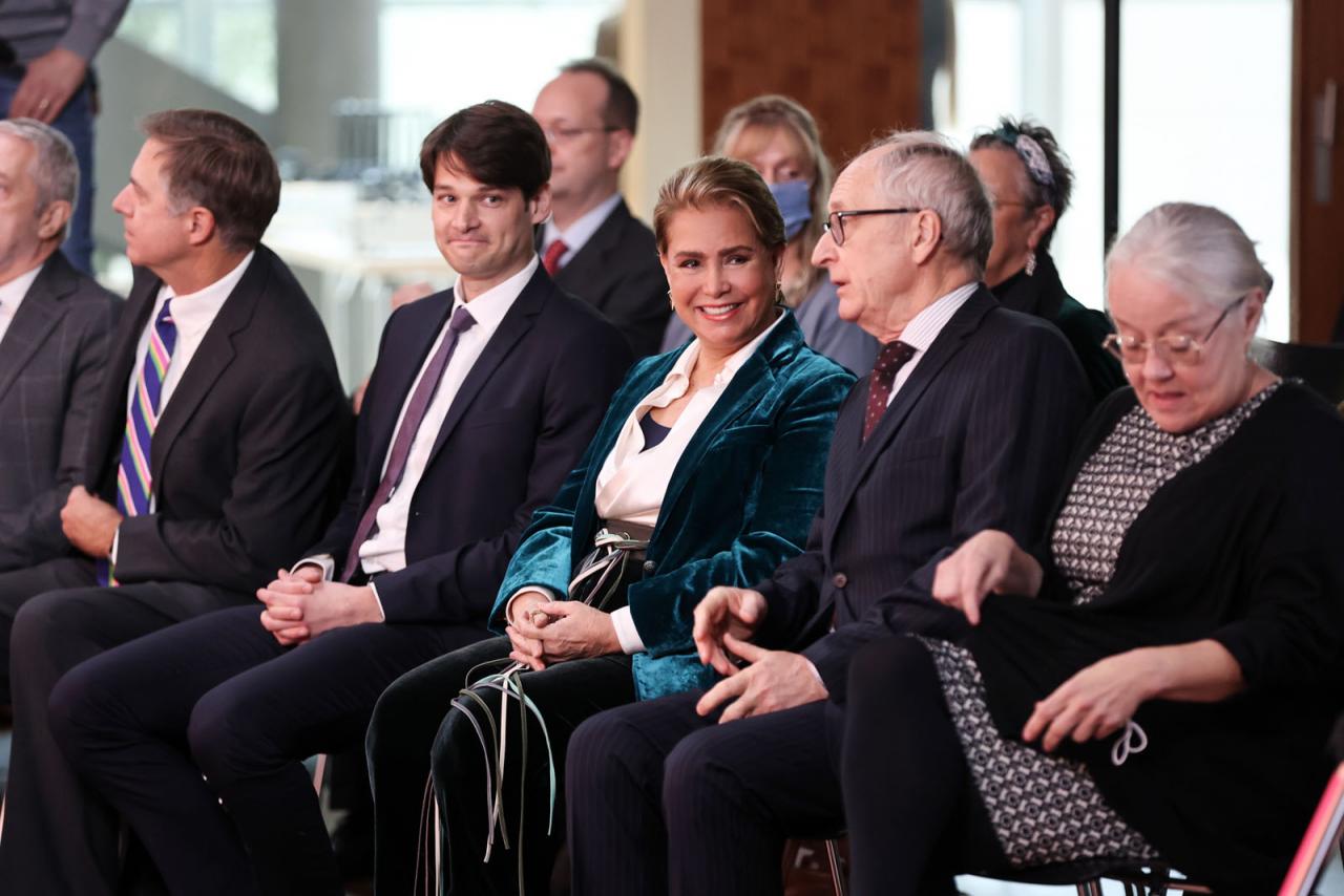 La Grande-Duchesse assiste à la cérémonie de remise du prix de la microfinance