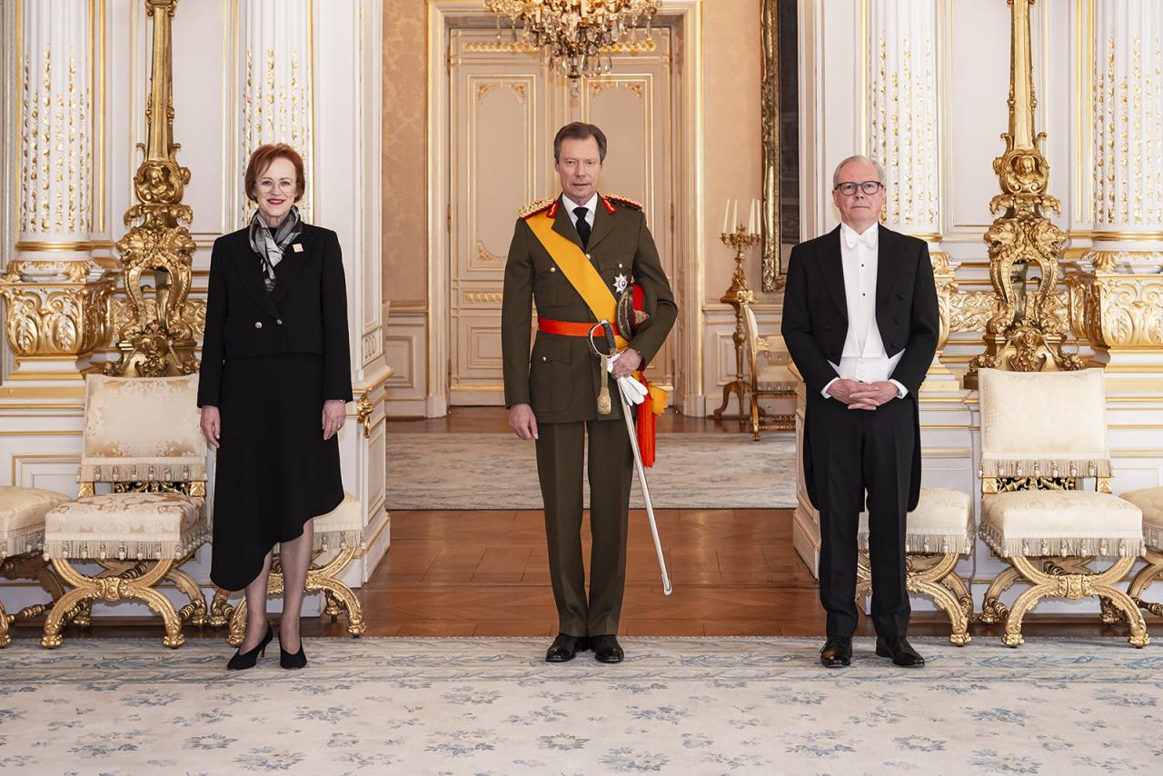 Le Grand-Duc et Son Excellence Madame Caroline Jane MILLAR
