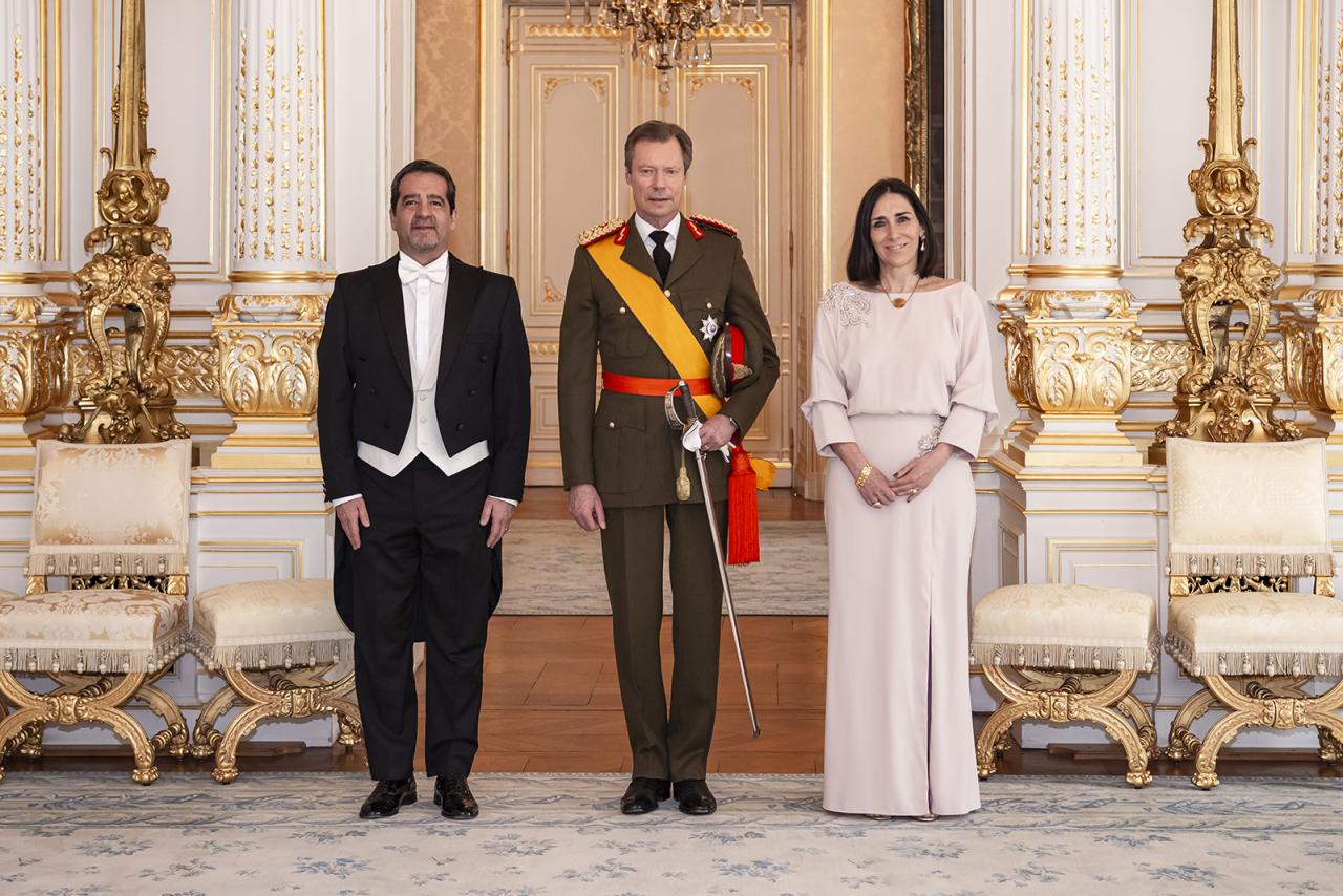 Le Grand-Duc et Son Excellence Monsieur Hernán Enrique PONCE ARAY