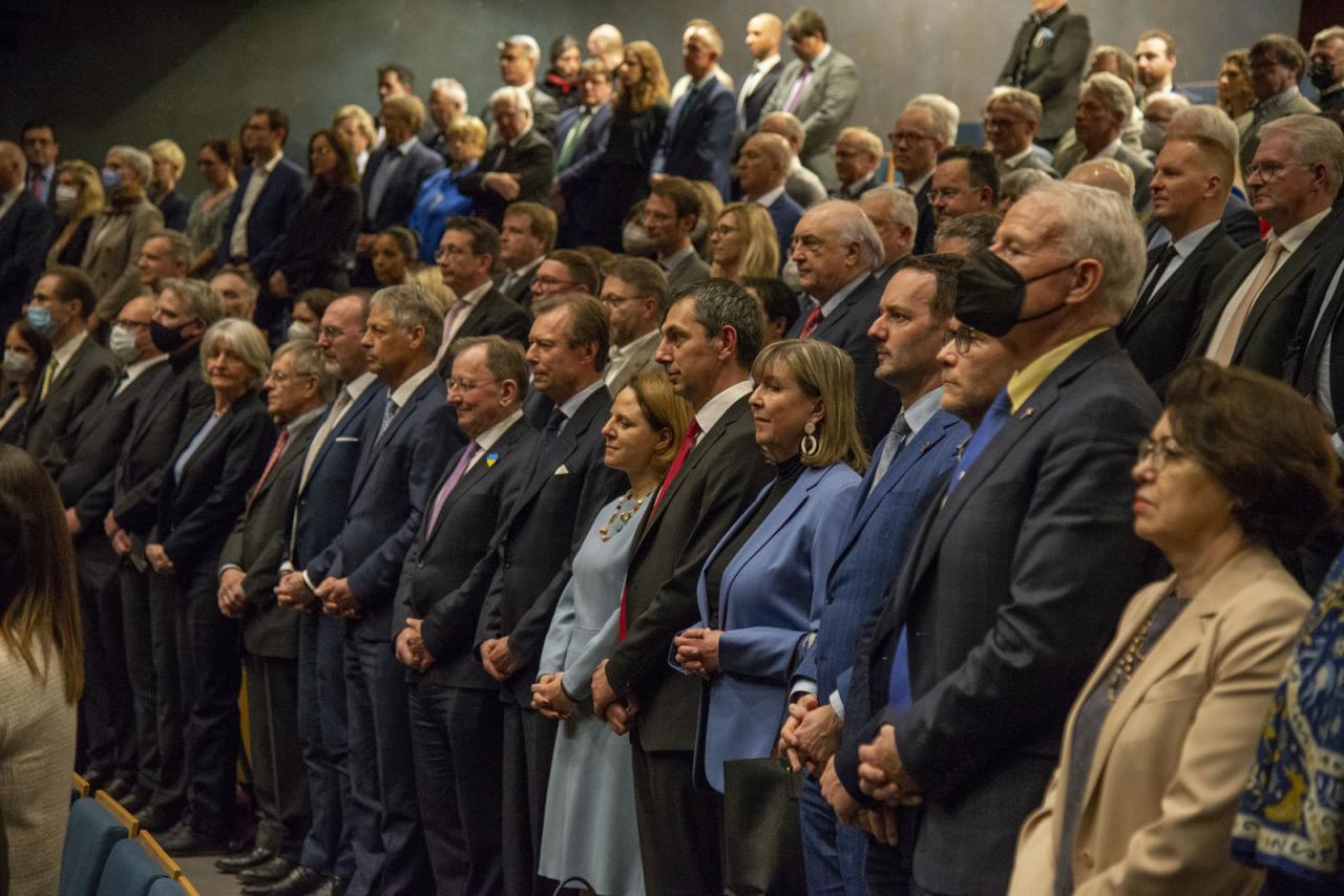 Vue sur les invités conviés à la célébration des 125 ans du LAM