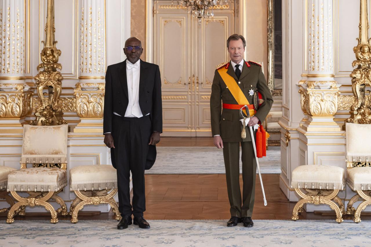 Le Grand-Duc et S.E.M. Ammon MUTEMBWA