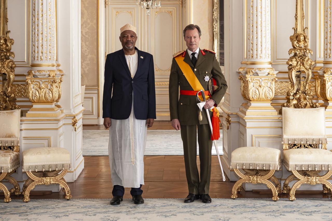 Le Grand-Duc et S.E.M. Mohamed Chatur BADAOUI