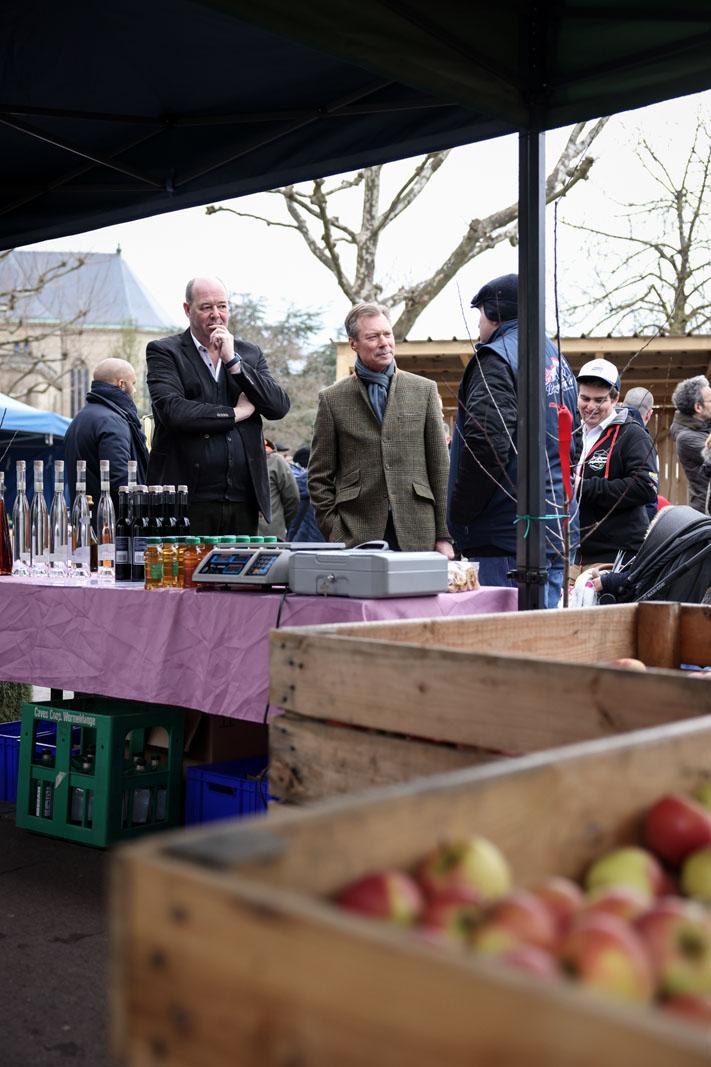 Le Chef de l'État échange avec des producteurs