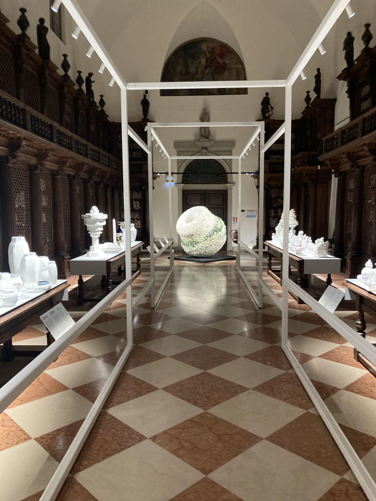 Vue sur une salle de la Fondation Giorgio Cini