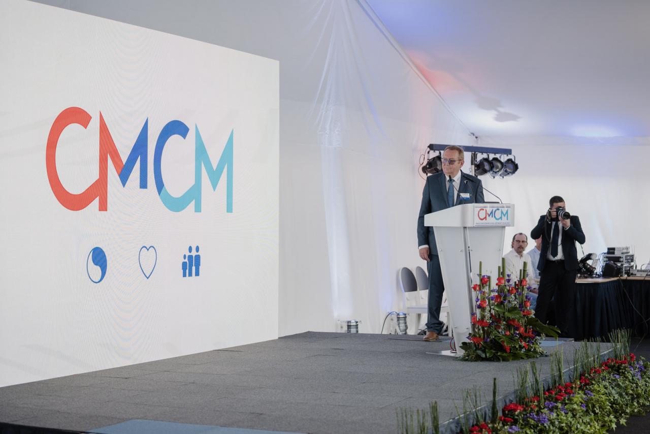 Discours lors de l'inauguration du nouveau bâtiment de la CMCM