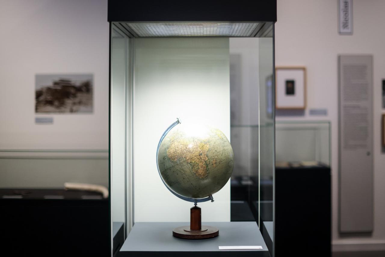 Un globe exposé au MNHA