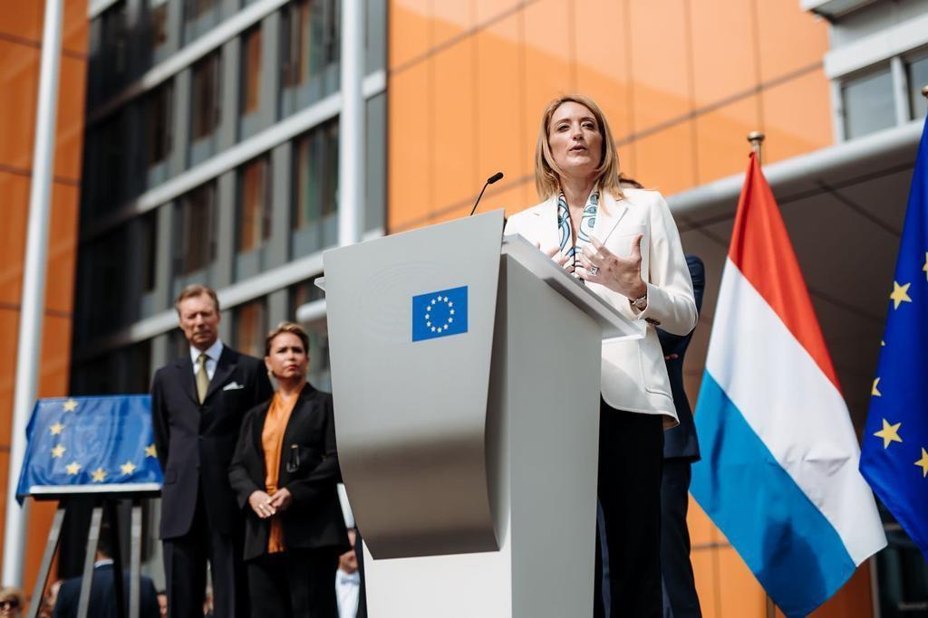 Mme Metsola, Présidente du Parlement européen