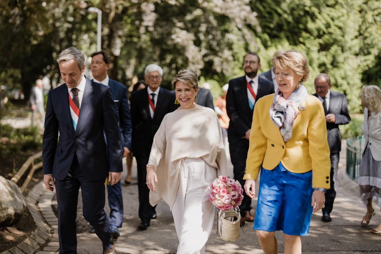 Arrivée de la Grande-Duchesse au Parc Laval