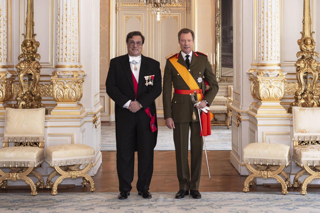 Le Grand-Duc et S.E.M. José María RODRÍGUEZ COSO