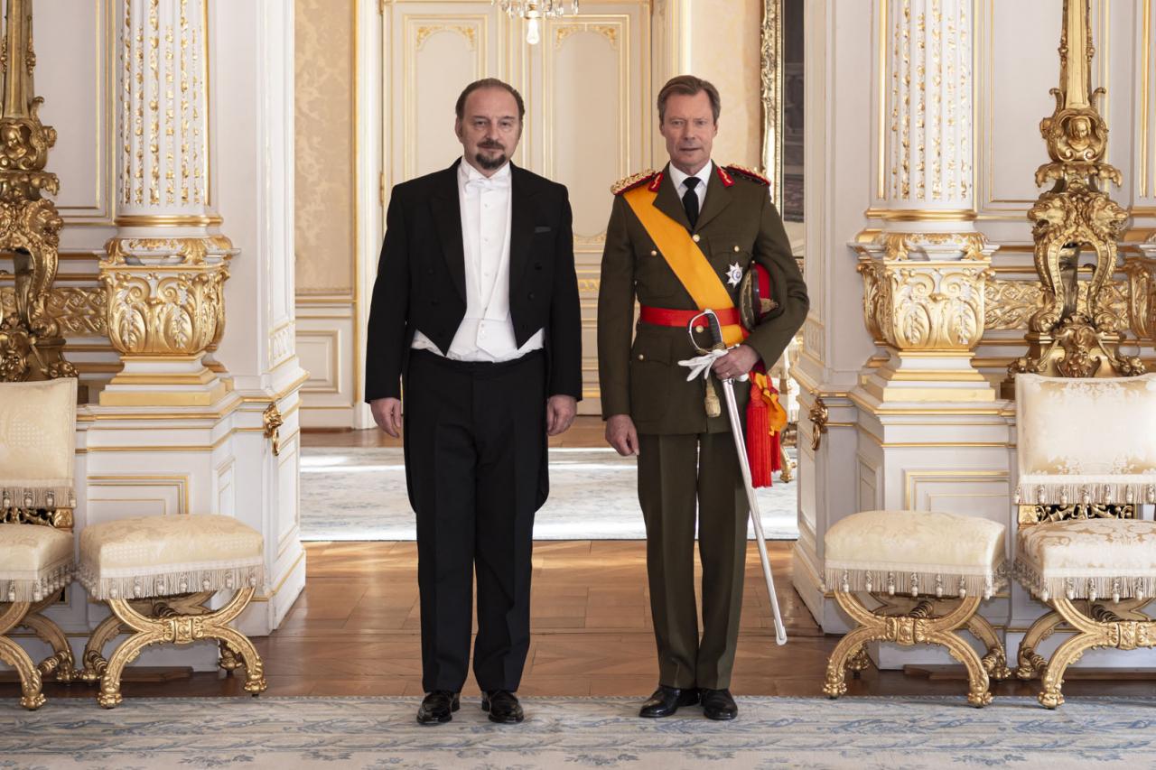 Le Grand-Duc et S.E.M. Jurai MACHÁČ