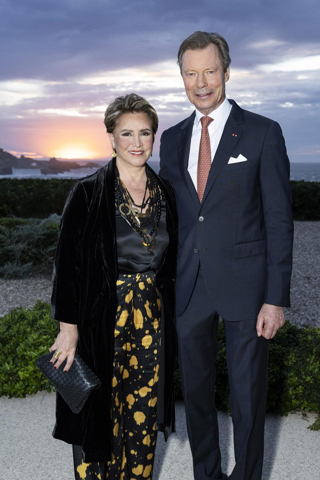 Portrait du Couple grand-ducal lors de la soirée de gala 