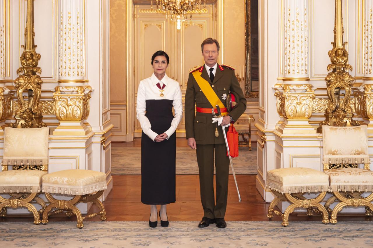 Le Grand-Duc et S.E. Mme Madame Gloria NAVARRETE PINTO