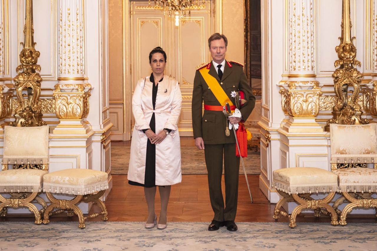 Le Grand-Duc et S.E. Mme Idit ROSENZWEIG-ABU