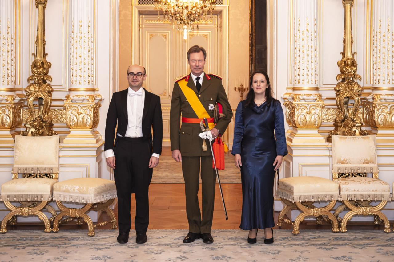 Le Grand-Duc et S.E.M. Clint TANTI