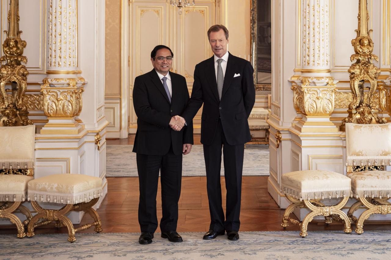 Le Grand-Duc et le Premier ministre vietnamien
