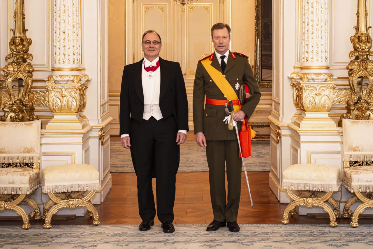Le Grand-Duc et S.E.M. Pablo SADER