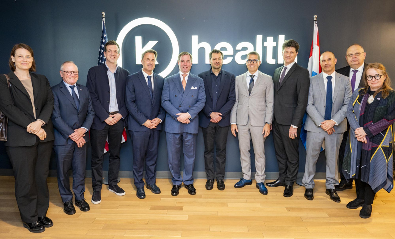 Le Grand-Duc visite l’entreprise healthtech « K Health » à New York