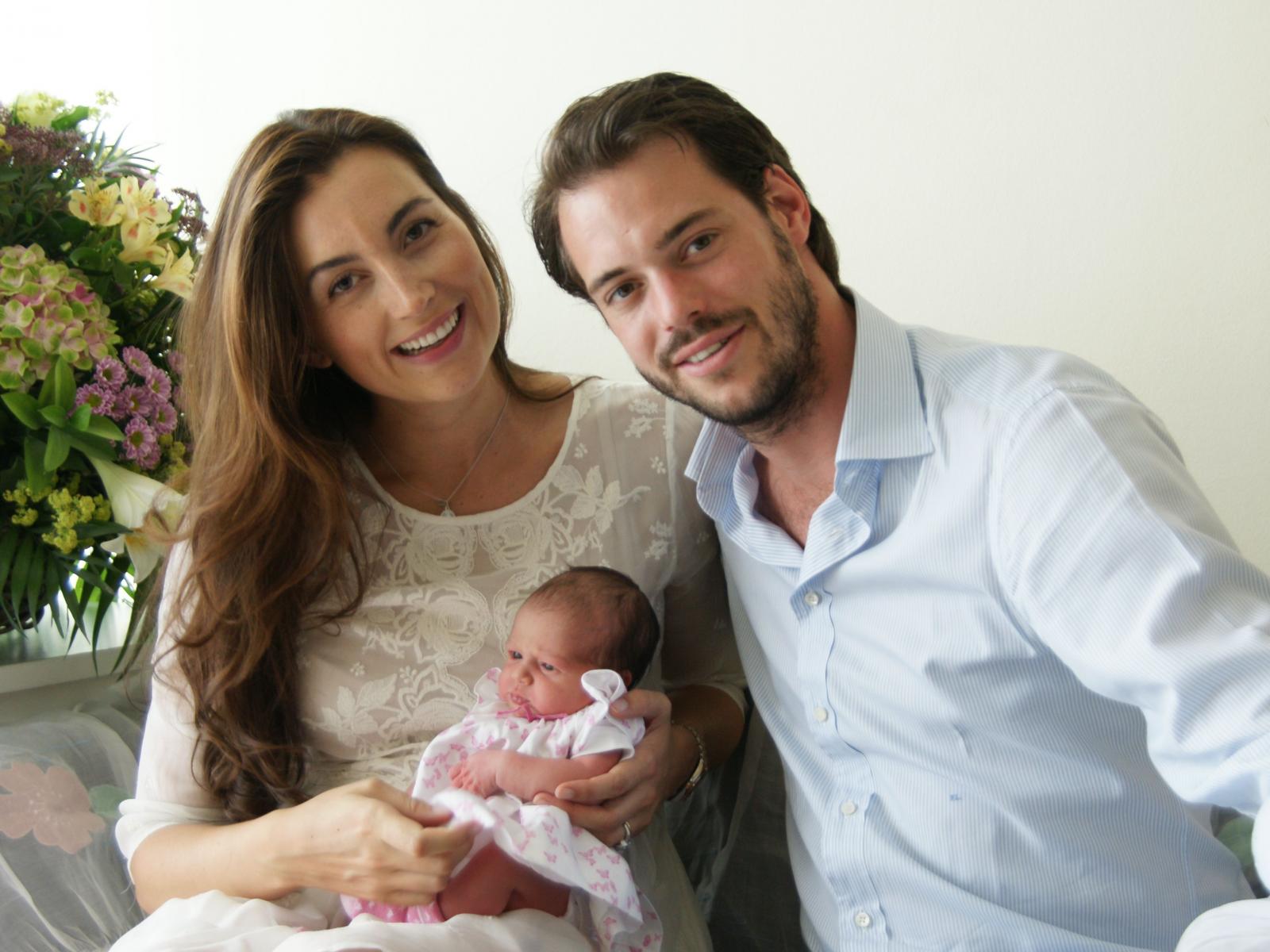 Prince Félix, Princess Claire and Princess Amalia