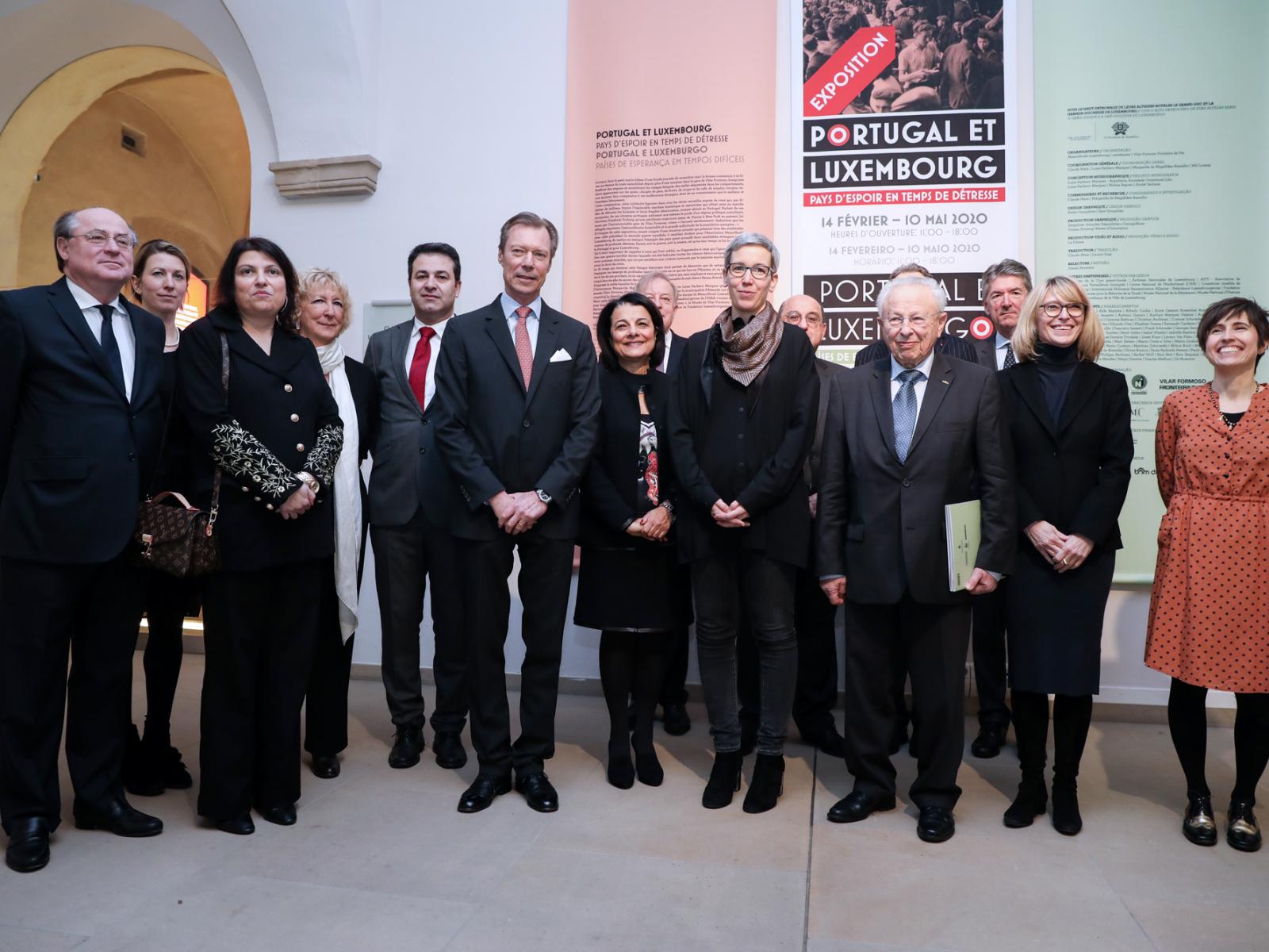 Visite de l'exposition "Luxembourg & Portugal"
