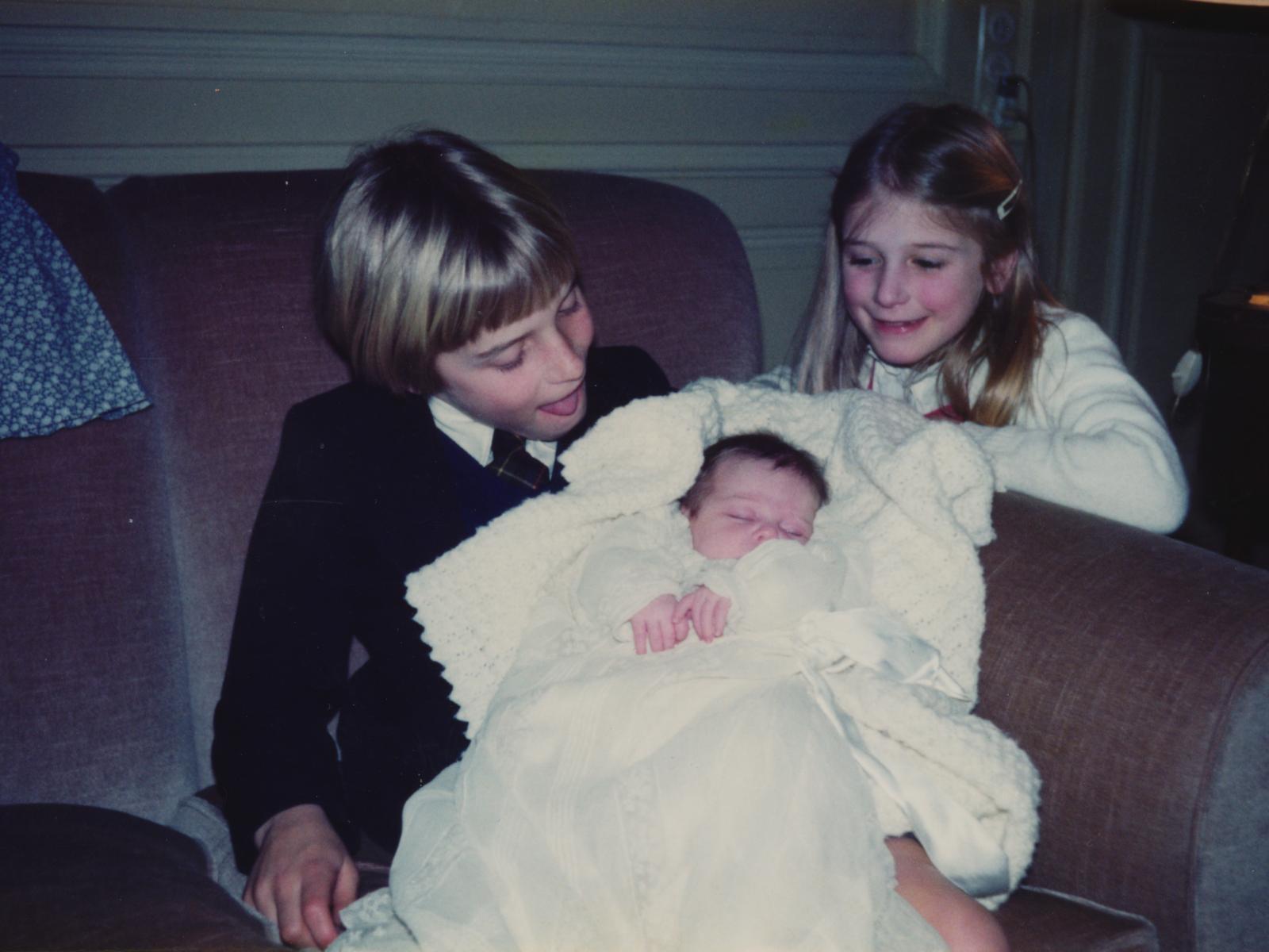 Baptême de la Princesse héritière en 1984