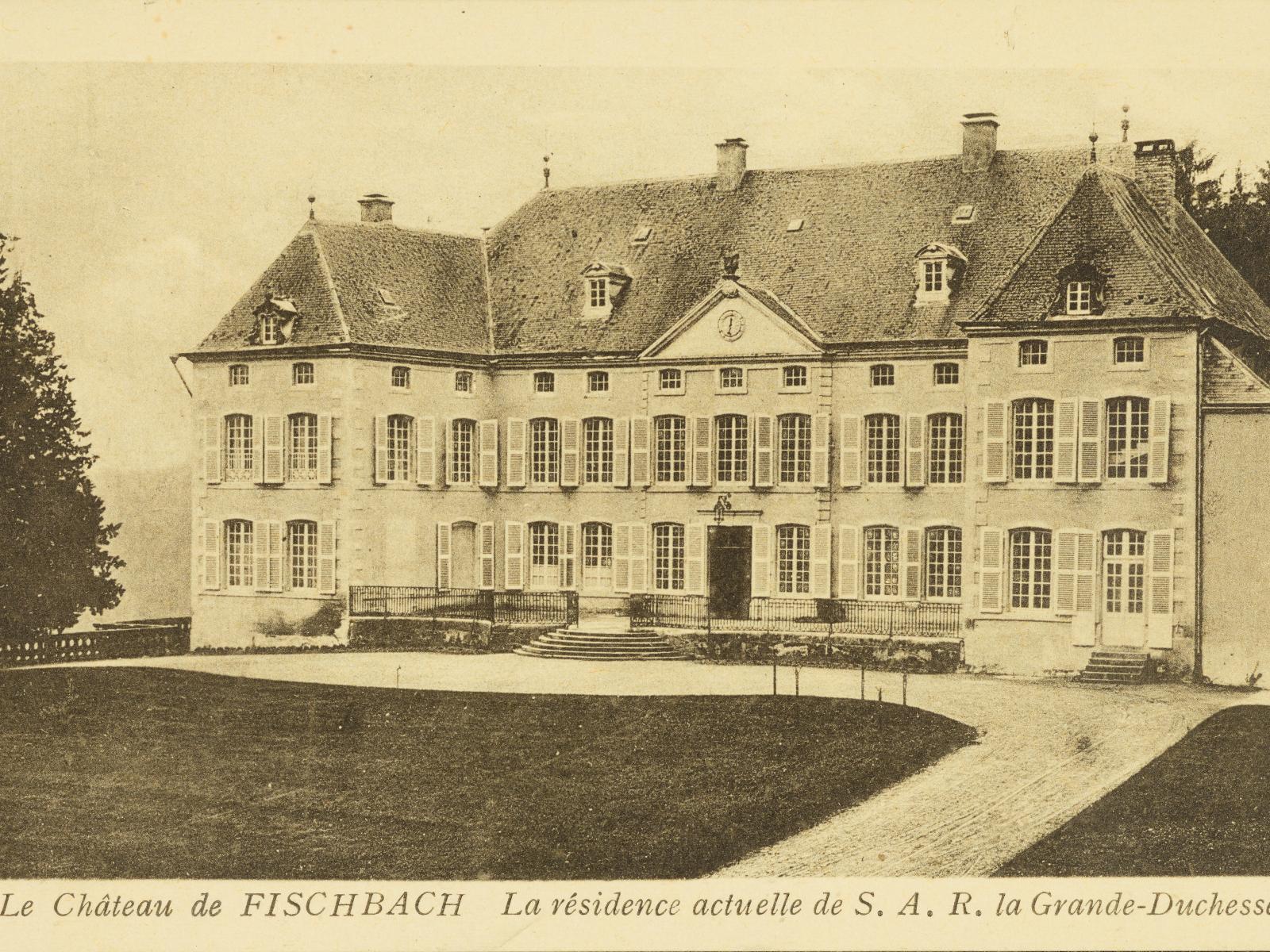 Carte postale du Château de Fischbach