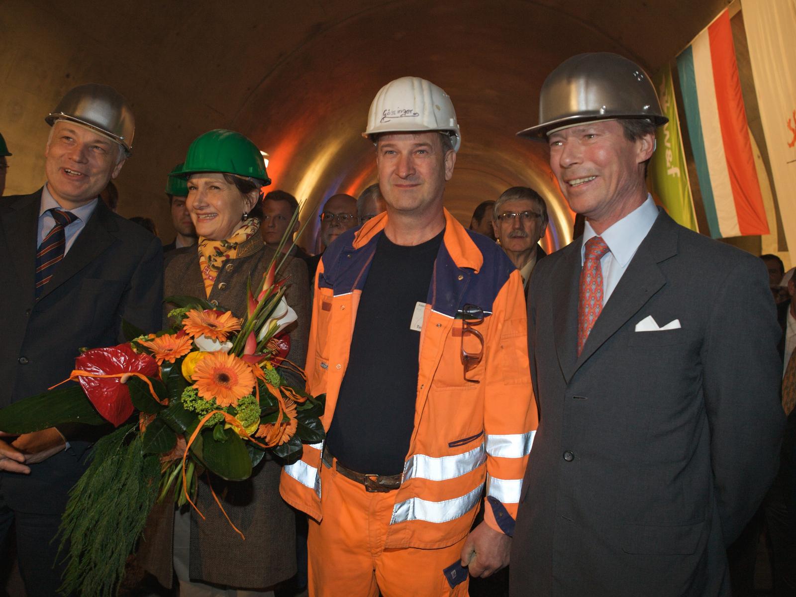 Opening of the Stafelter Tunnel