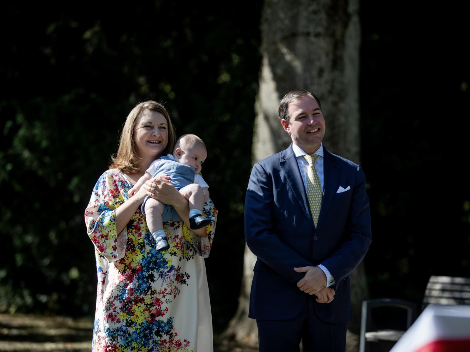 Plantation d'un arbre en l'honneur du Prince Charles