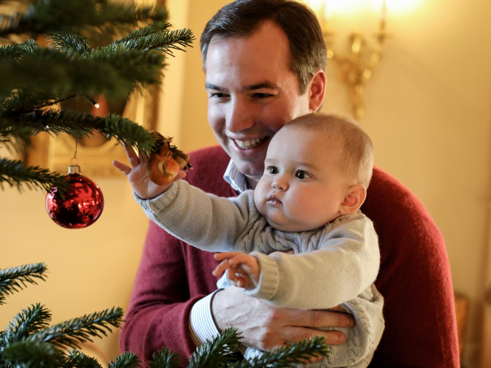 Prince Guillaume with Prince Charles 