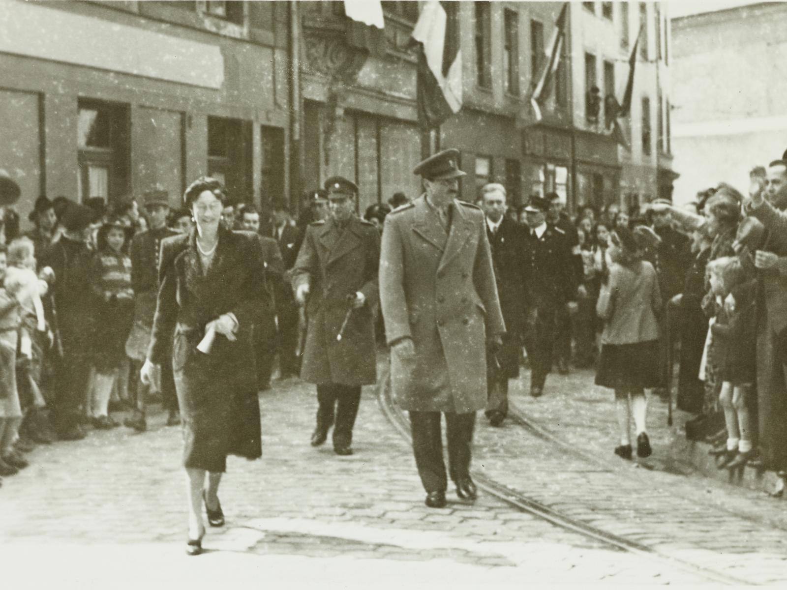 La Grande-Duchesse Charlotte et le Prince Félix