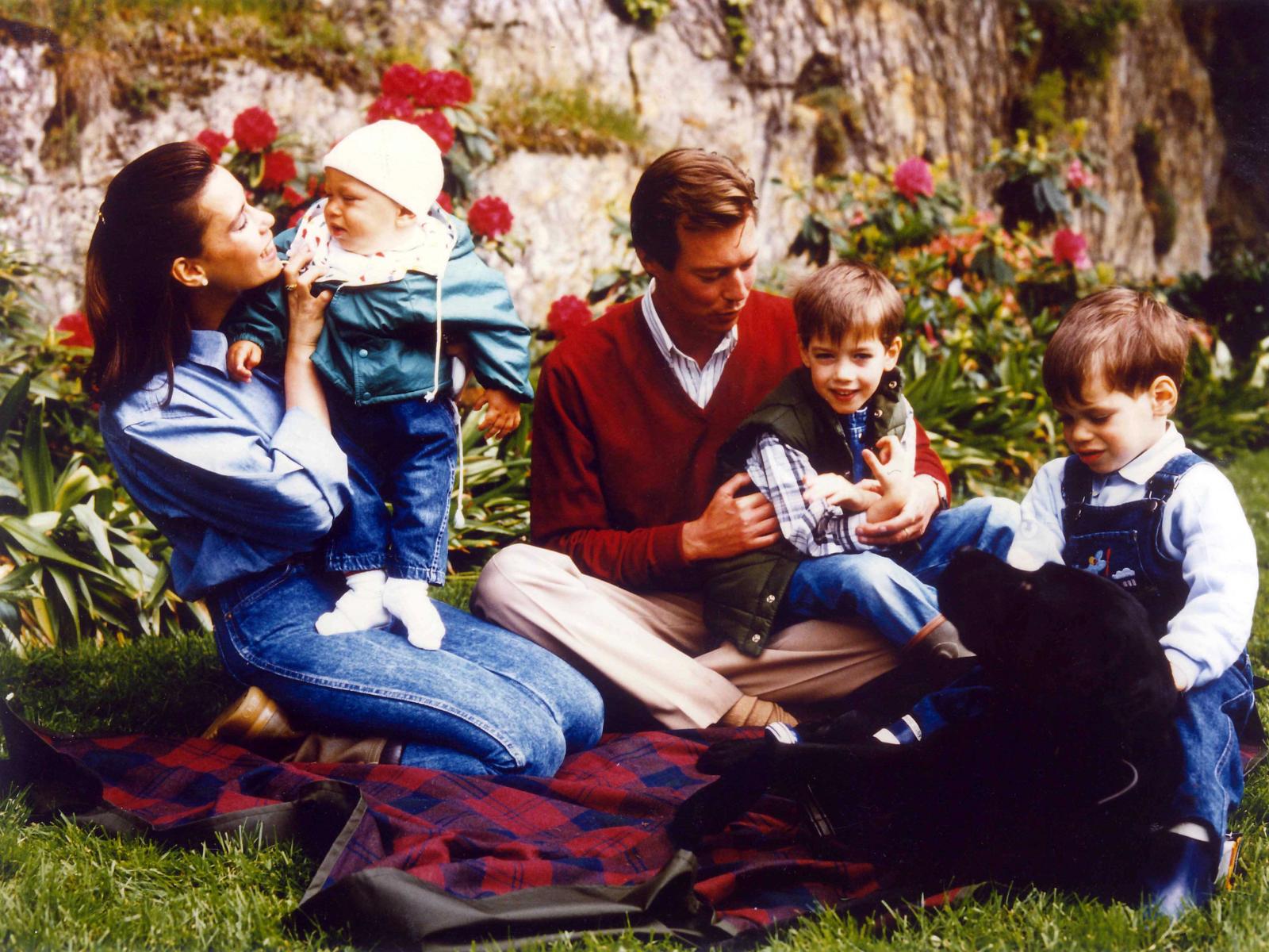 Familienausflug in den Park