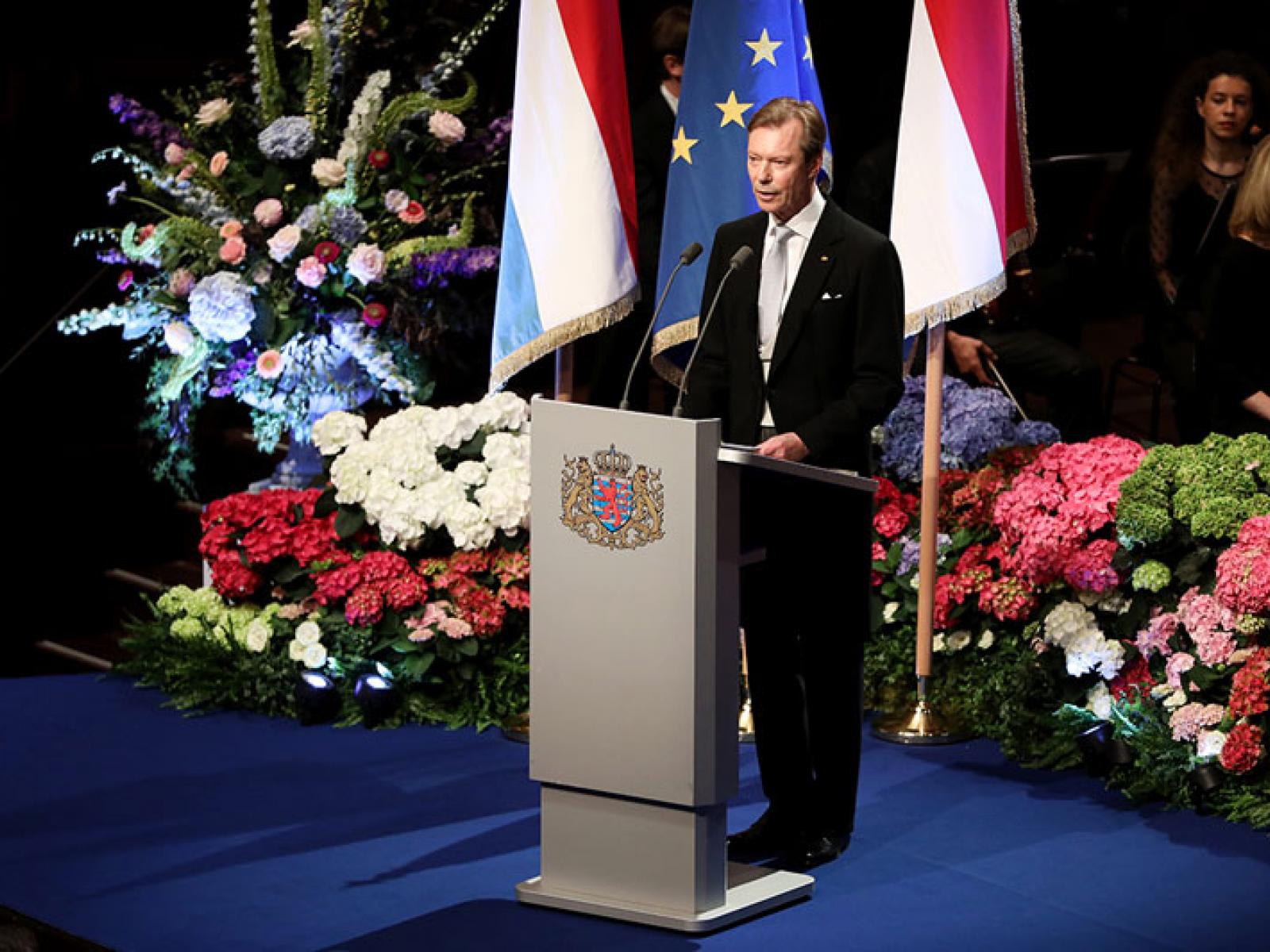 Speech by the Grand Duke