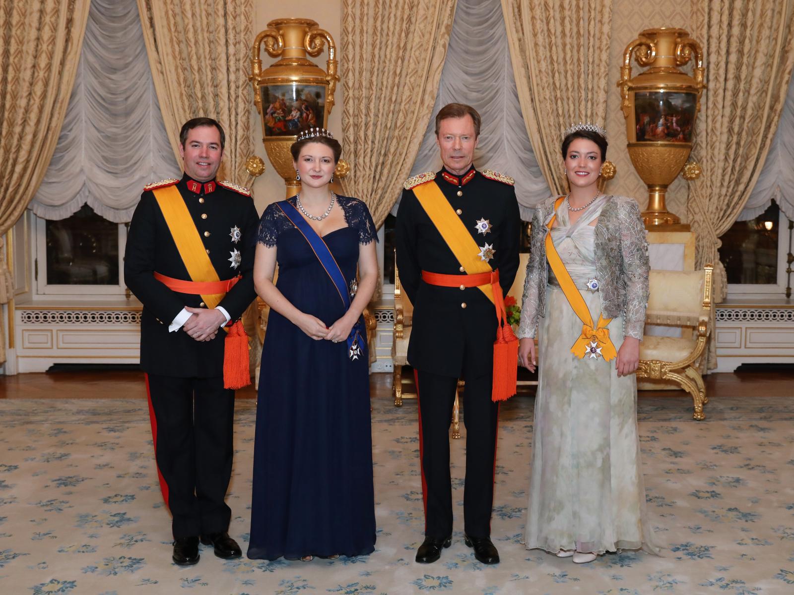 Réception du Nouvel An au Palais grand-ducal 