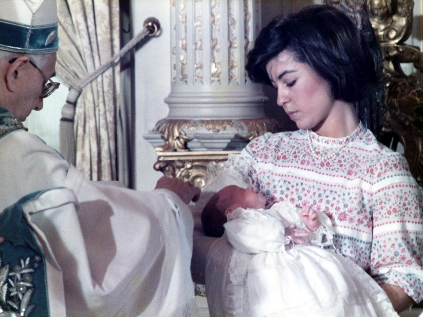 Baptism of Prince Félix in 1984