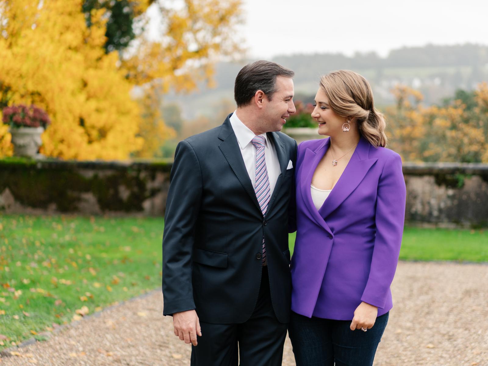 Prince Guillaume and Princess Stéphanie