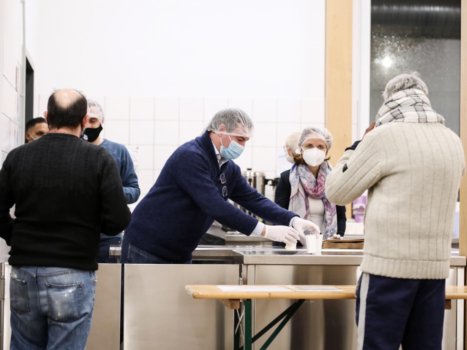 Le Prince héritier a visité le foyer de nuit de la "Wanteraktioun"