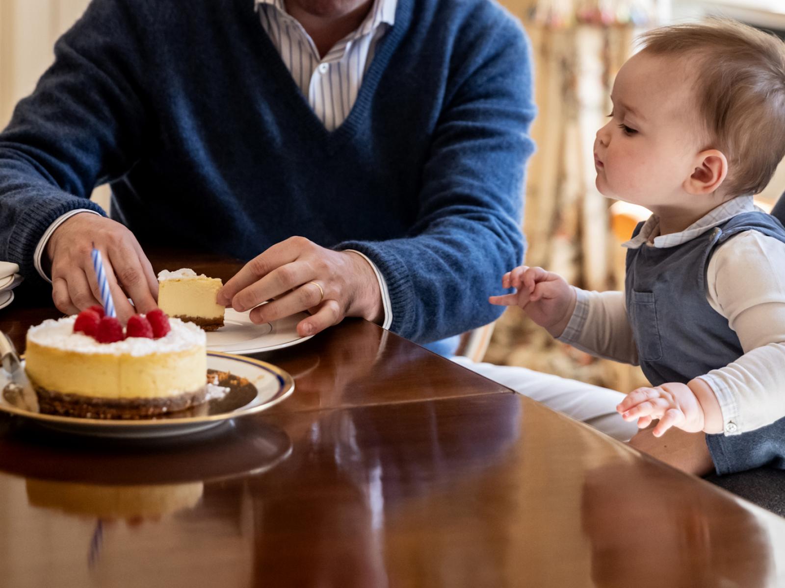 2021: Prince Charles on his first birthday