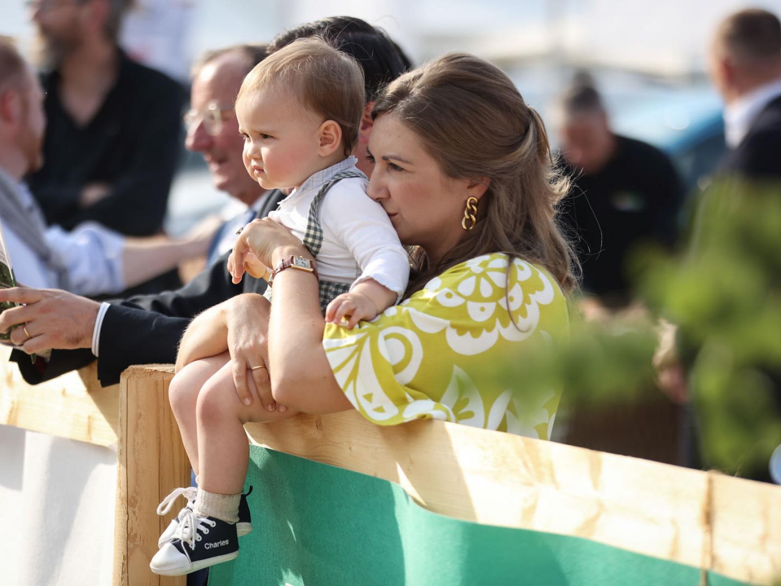 La Princesse Stéphanie et le Prince Charles visitent la Foire Agricole