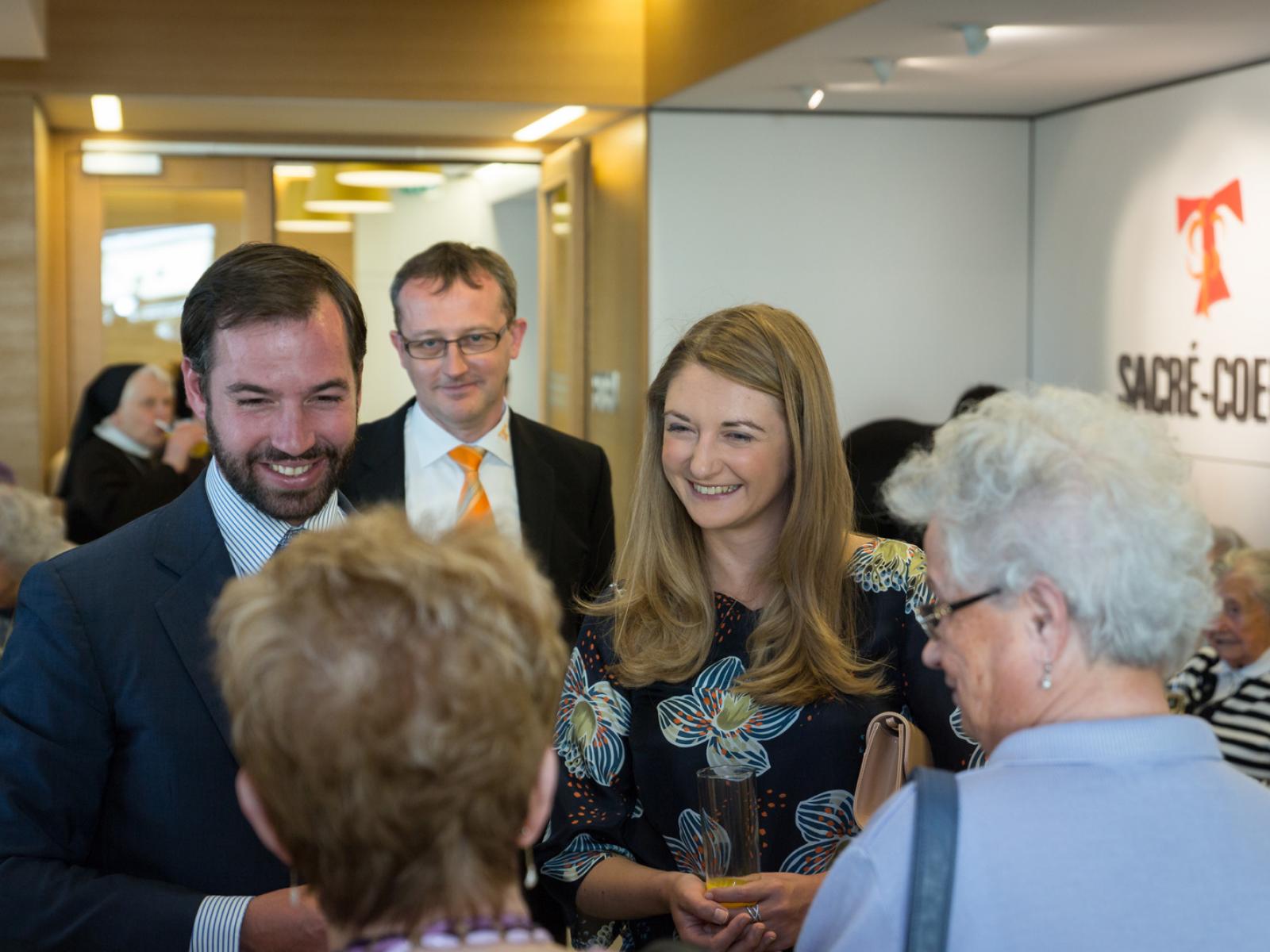Prince Guillaume, Princess Stéphanie attend a concert organised by the EME Foundation