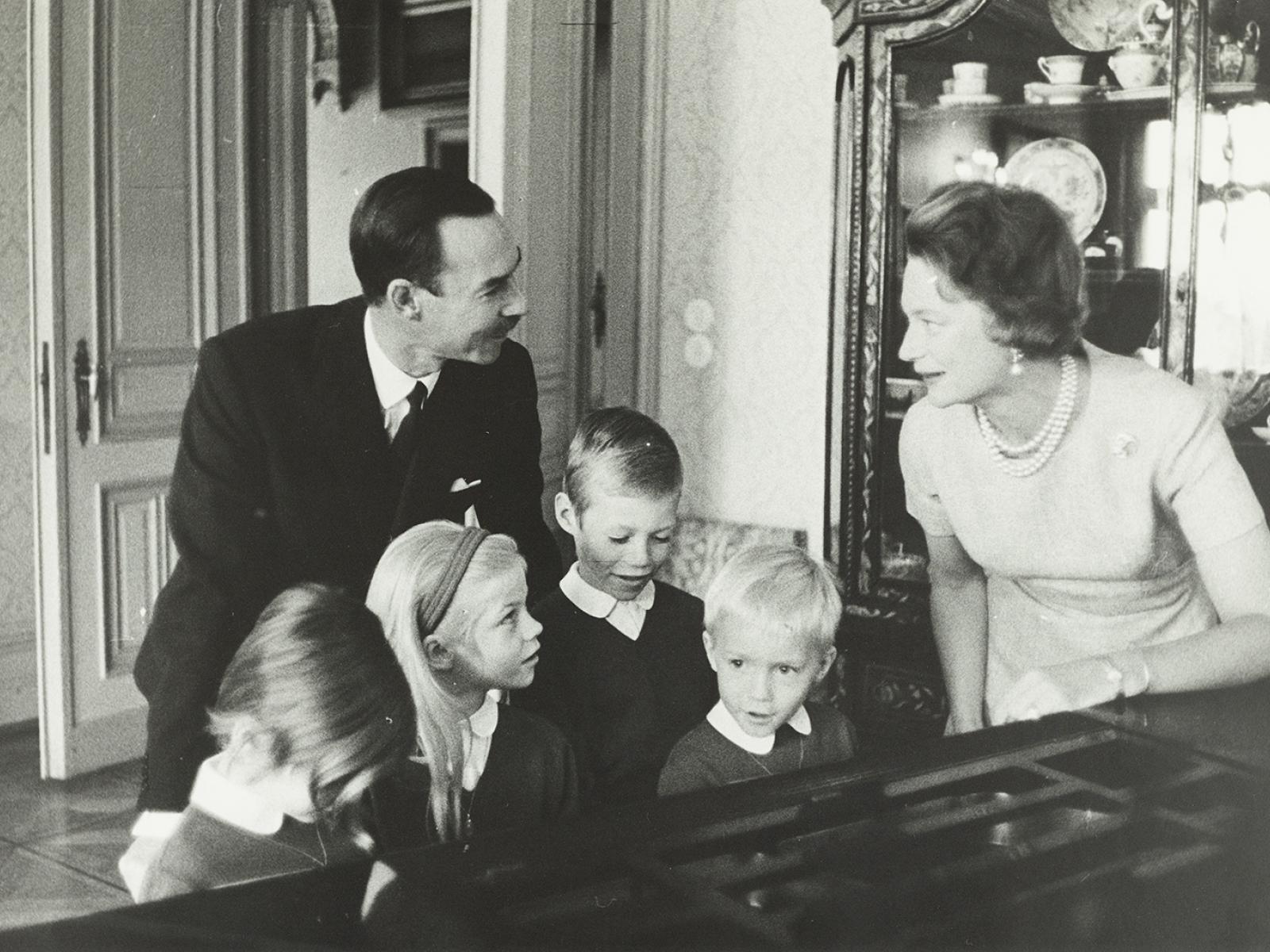 La Famille grand-ducale en 1962
