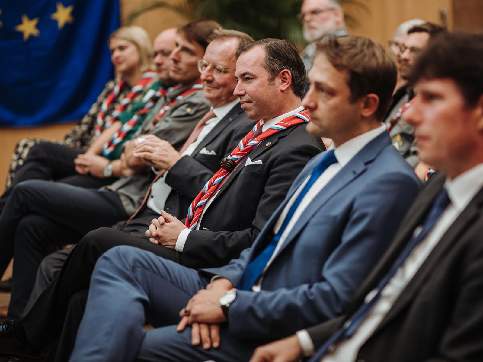 Le Prince Guillaume assiste à la cérémonie de remise des prix