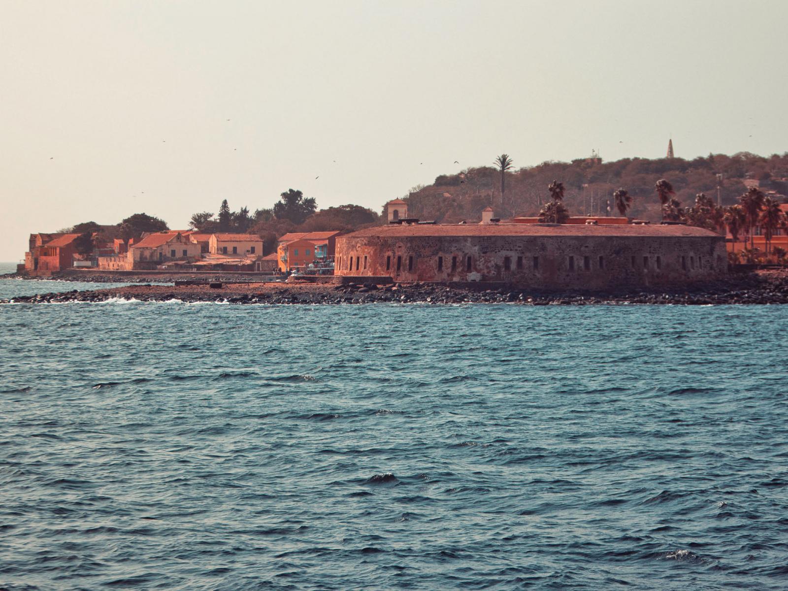 Vue de l'Île de Gorée