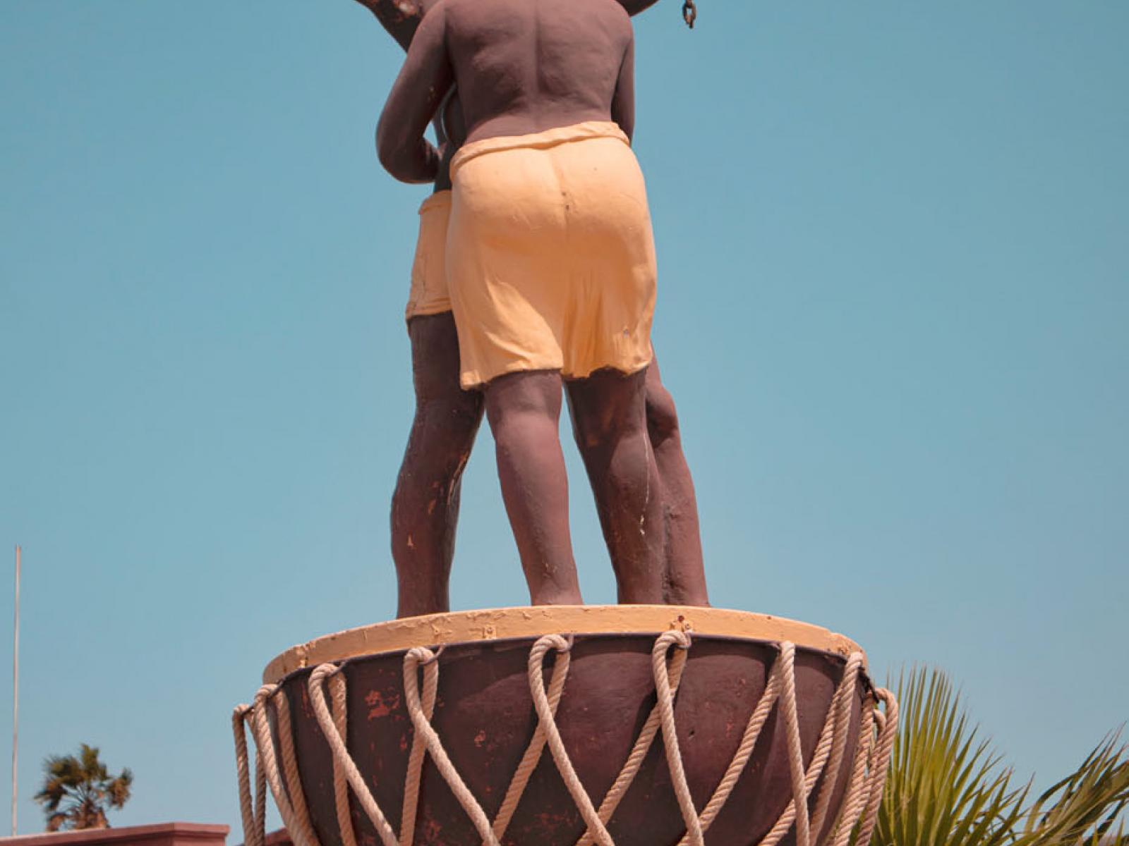 Vue sur le monument de la Libération