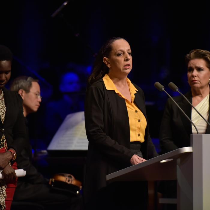 Gala-Abend in der Philharmonie anlässlich des internationalen Forums "Stand Speak Rise Up!"