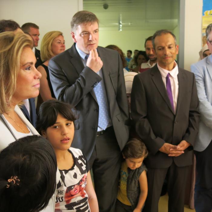 Visite centre d’accueil à Dudelange 