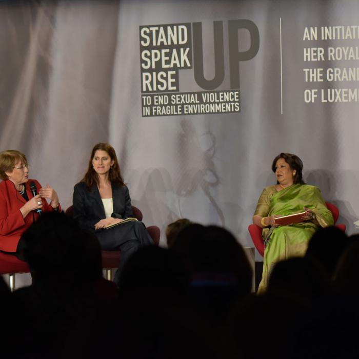 Discussions at the International Forum "Stand Speak Rise Up!